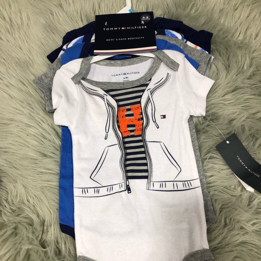 Tommy Hilfiger onesie bundle